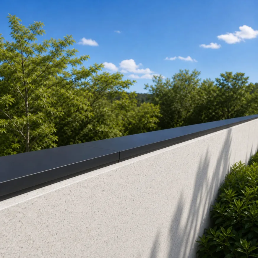Apeiron Guard climb detection sensor installed on a wall top